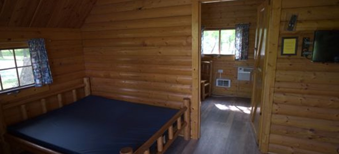 2 Room Camping Cabin Interior