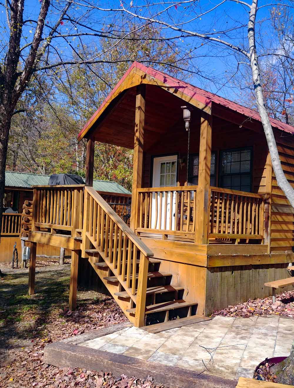 Candler, North Carolina Lodging Asheville West KOA Holiday