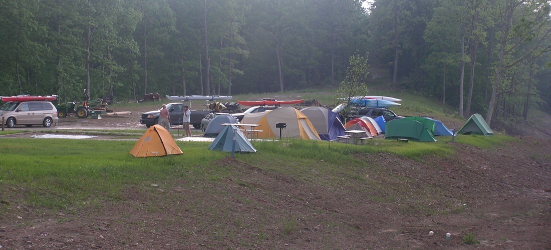 First opening Water/Electric tent sites