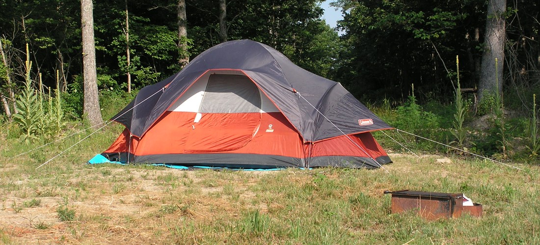 Rustic Tent site