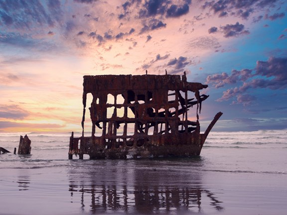 Peter Iredale Shipwreck