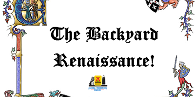 Backyard Renaissance/Medieval Fair