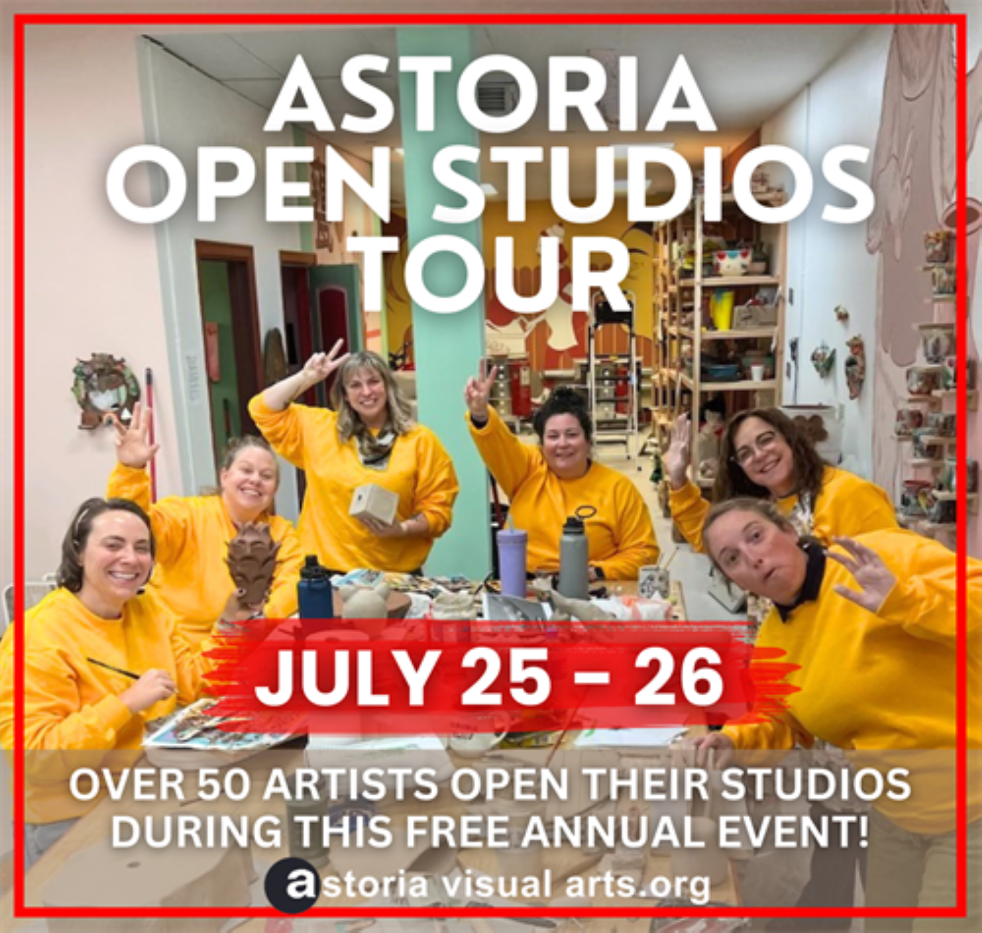 Astoria Open Studios Tour Photo