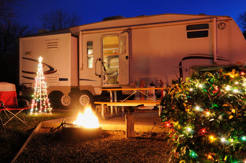 Christmas Decorating Contest Event at the Austin East KOA Holiday