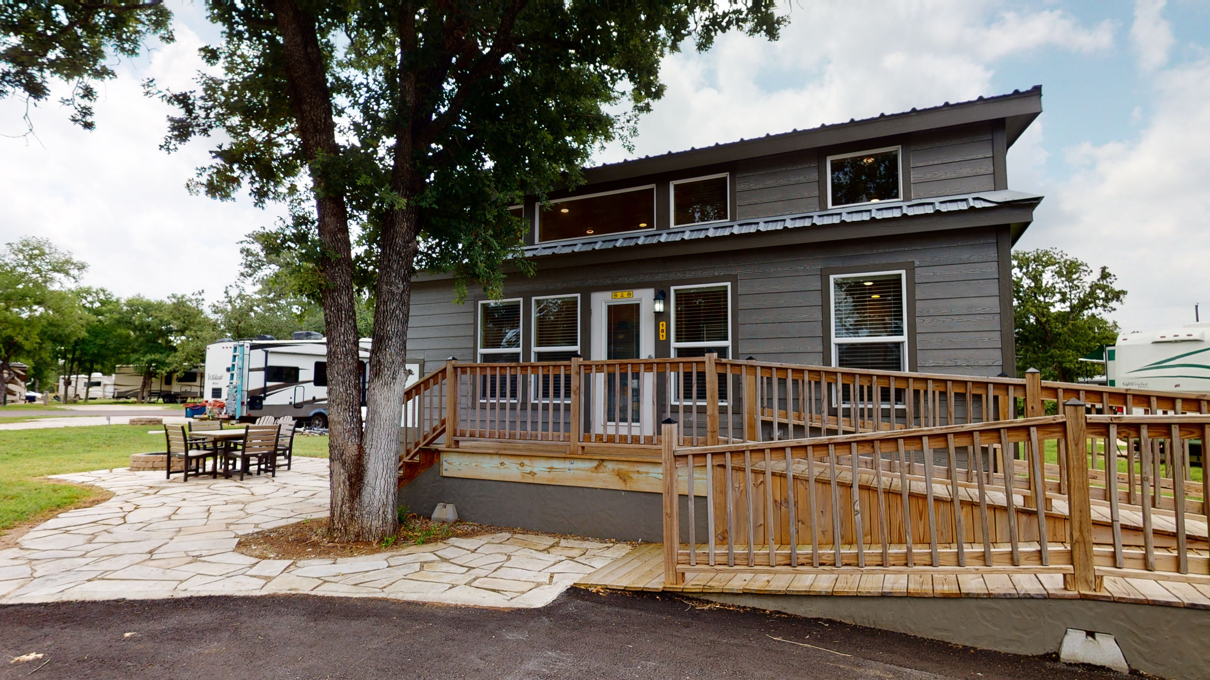 ADA Deluxe Cabin Exterior