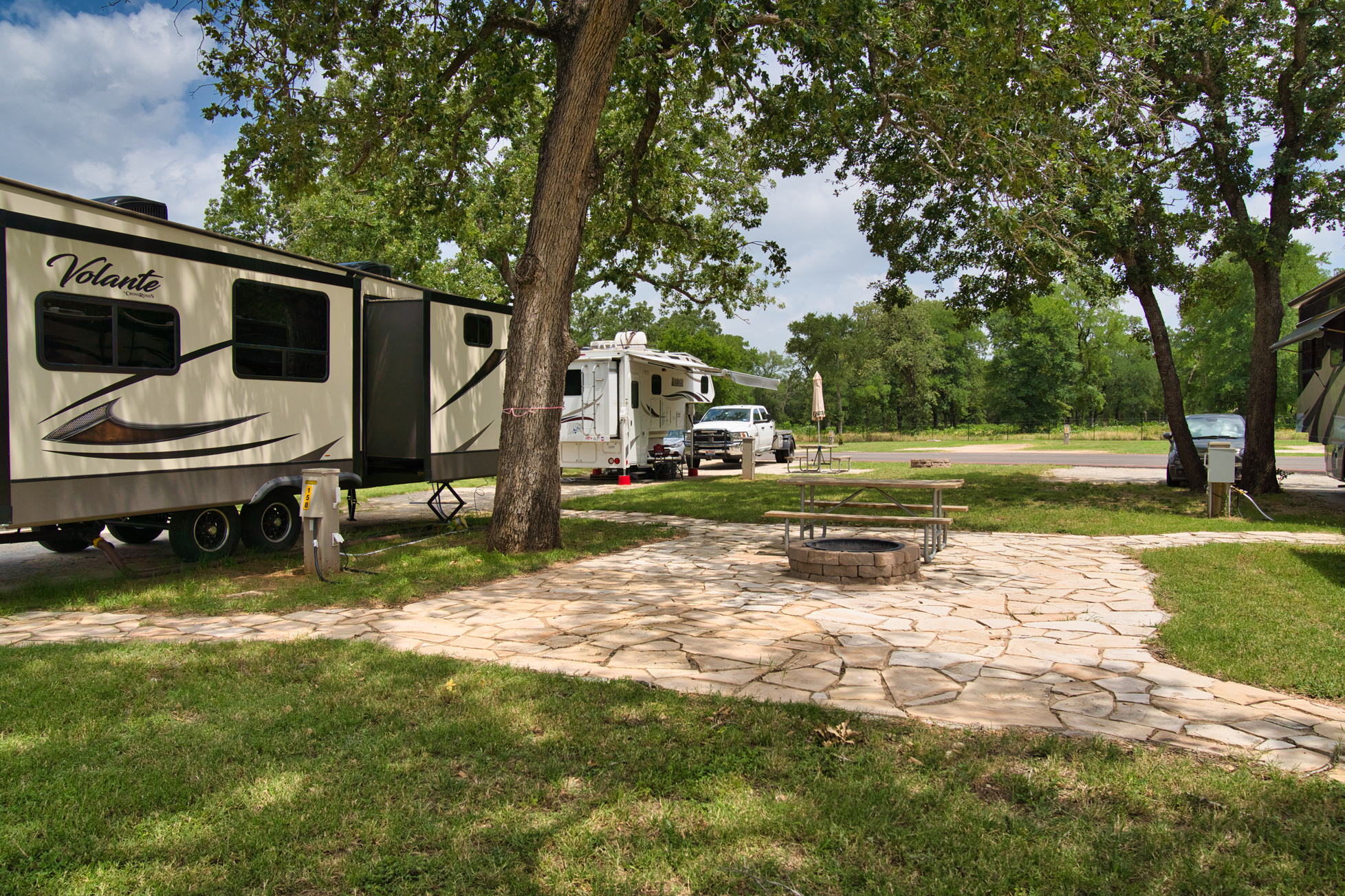 Community Fire Pit Area