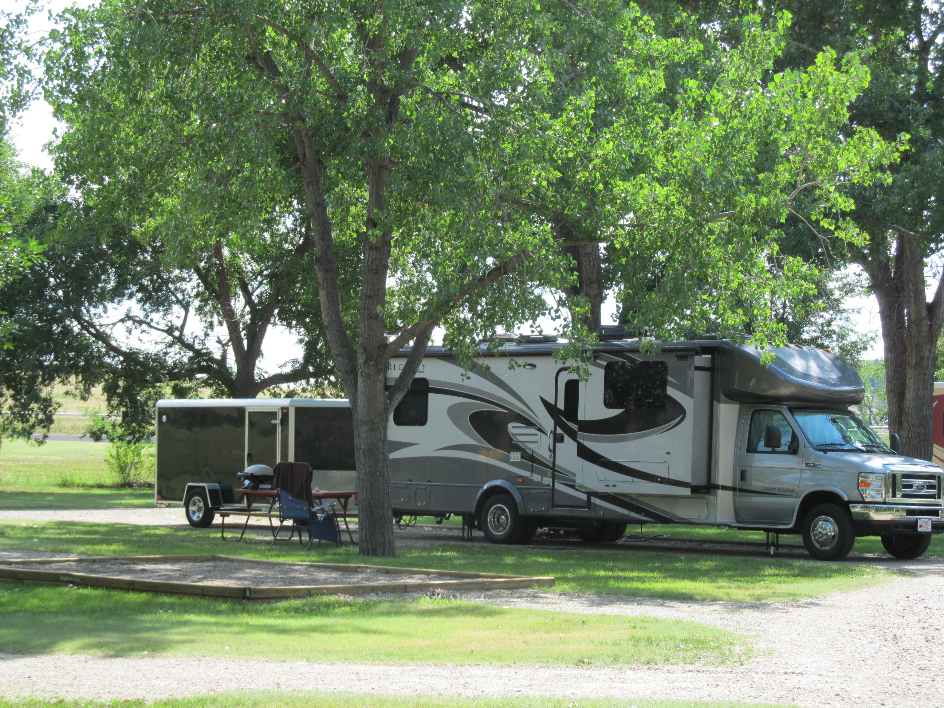 Interior South Dakota Campground Badlands White River Koa