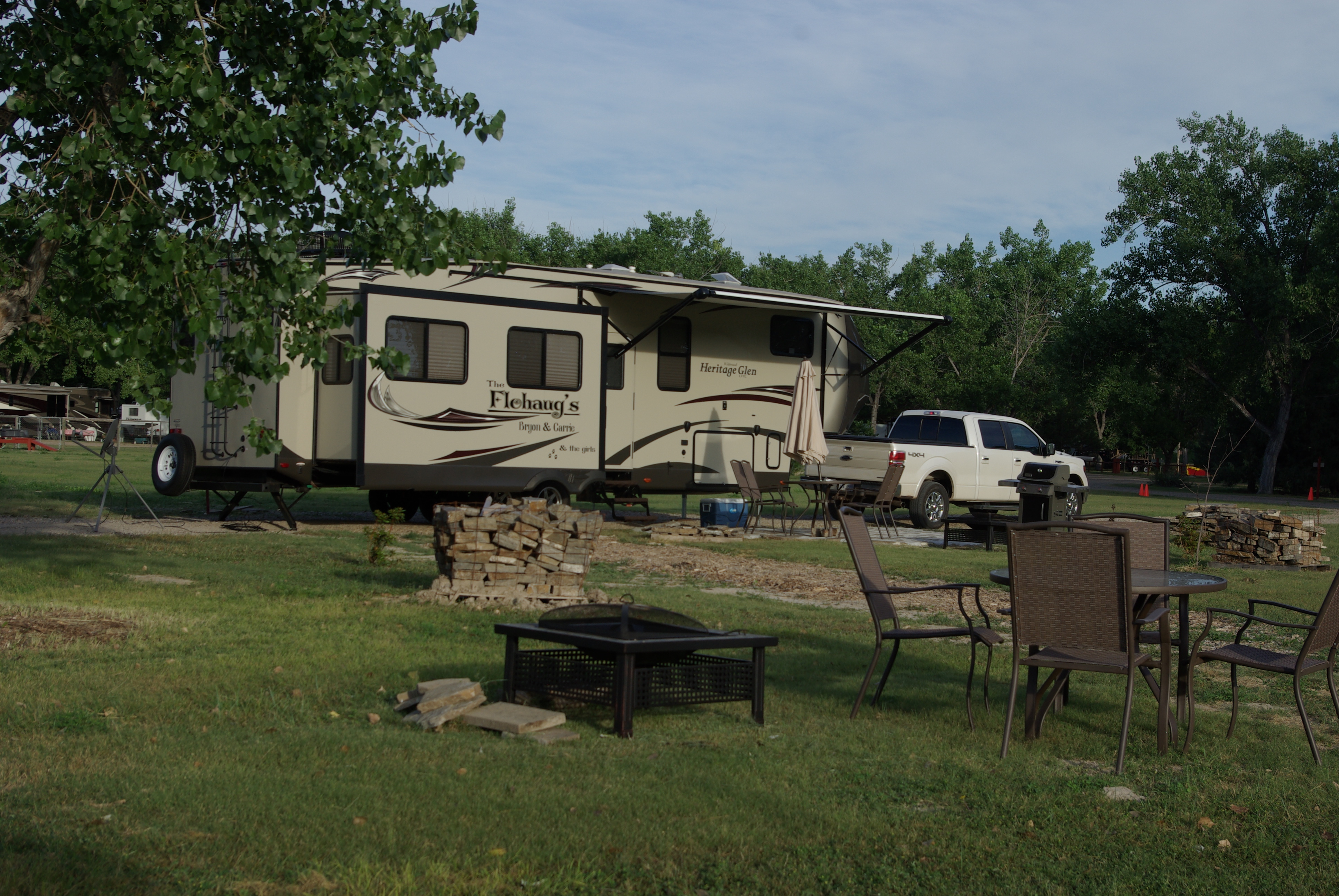 Interior, South Dakota RV Camping Sites Badlands / White River KOA