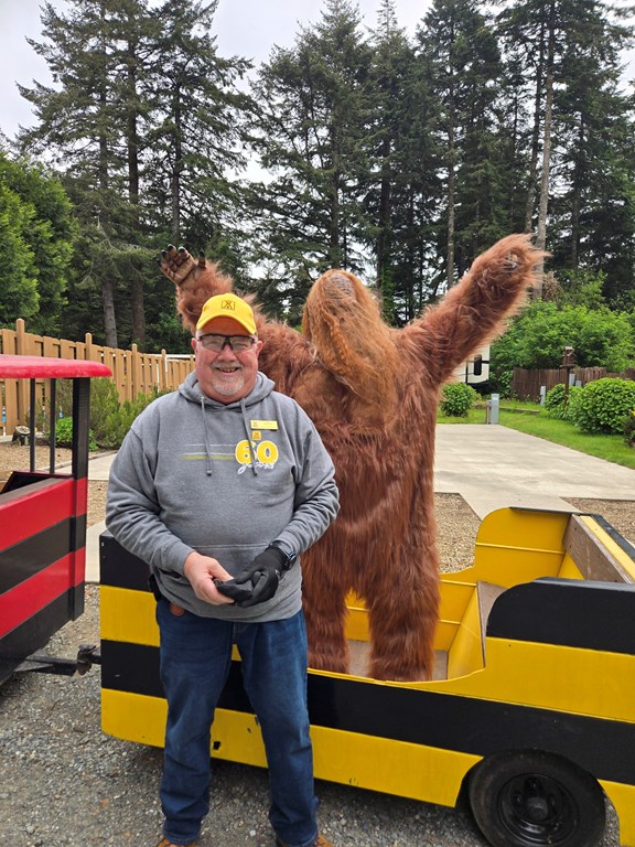 Bigfoot Photo Ops and Family Fun at Bandon / Port Orford KOA