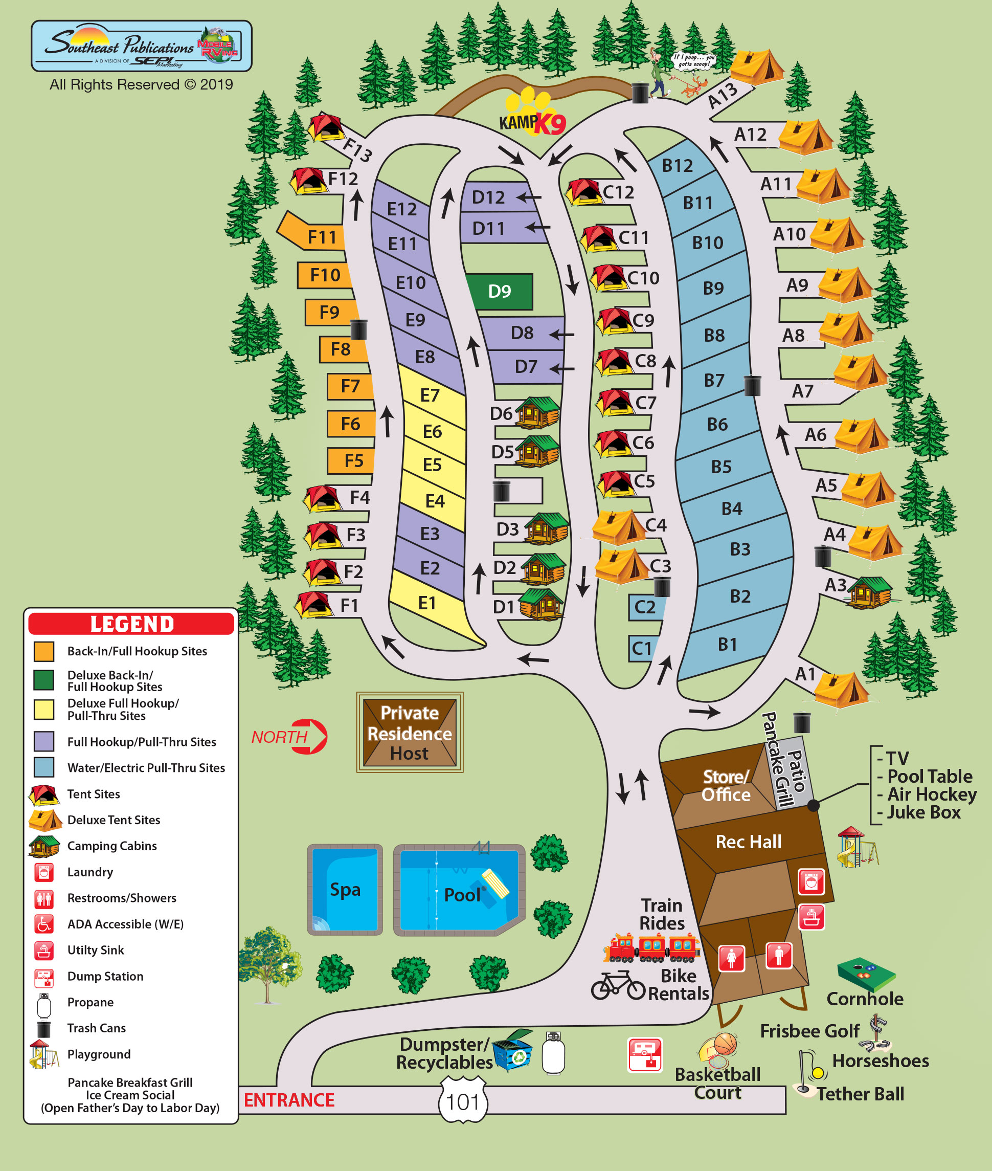 Kampers Food Truck Food Services for the Bandon / Port Orford KOA