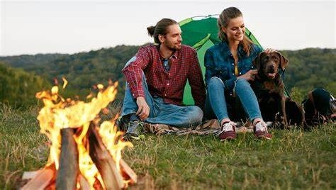 Camping With Pets at the Bangor Holden KOA