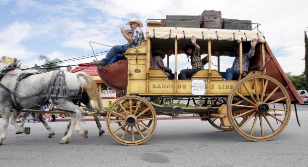 Stagecoach Day S Parade Event At The Banning Stagecoach Koa Campground In California