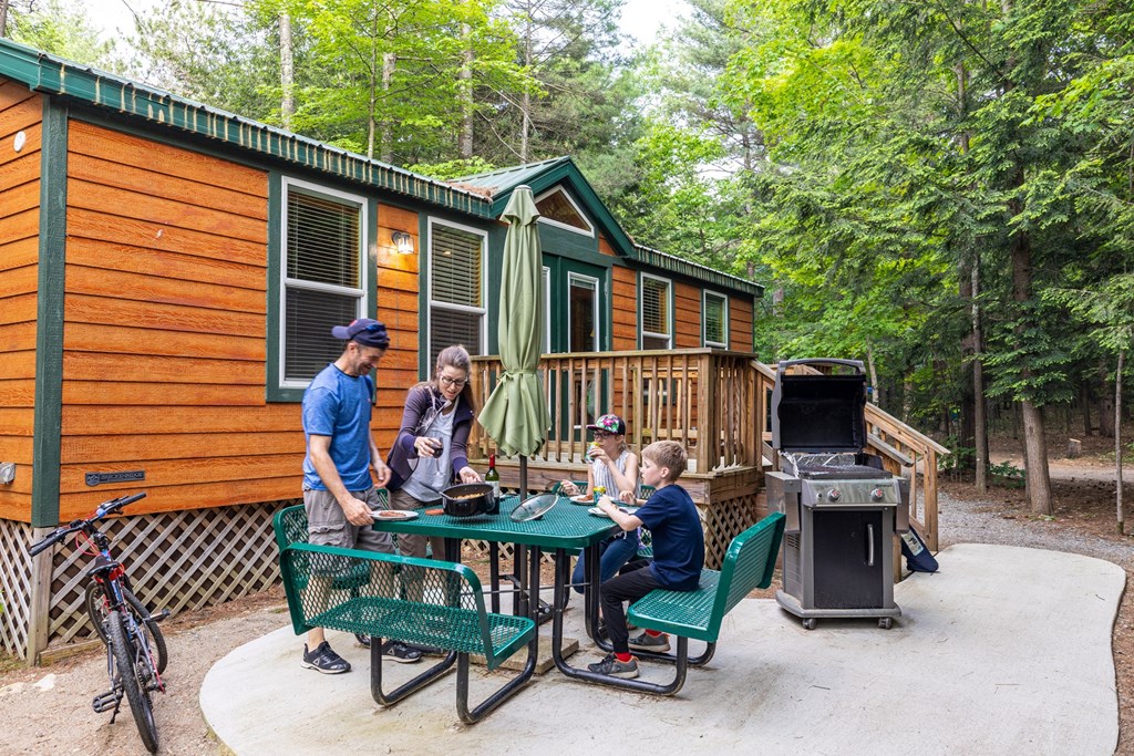 Camp in Comfort with KOA Cabins