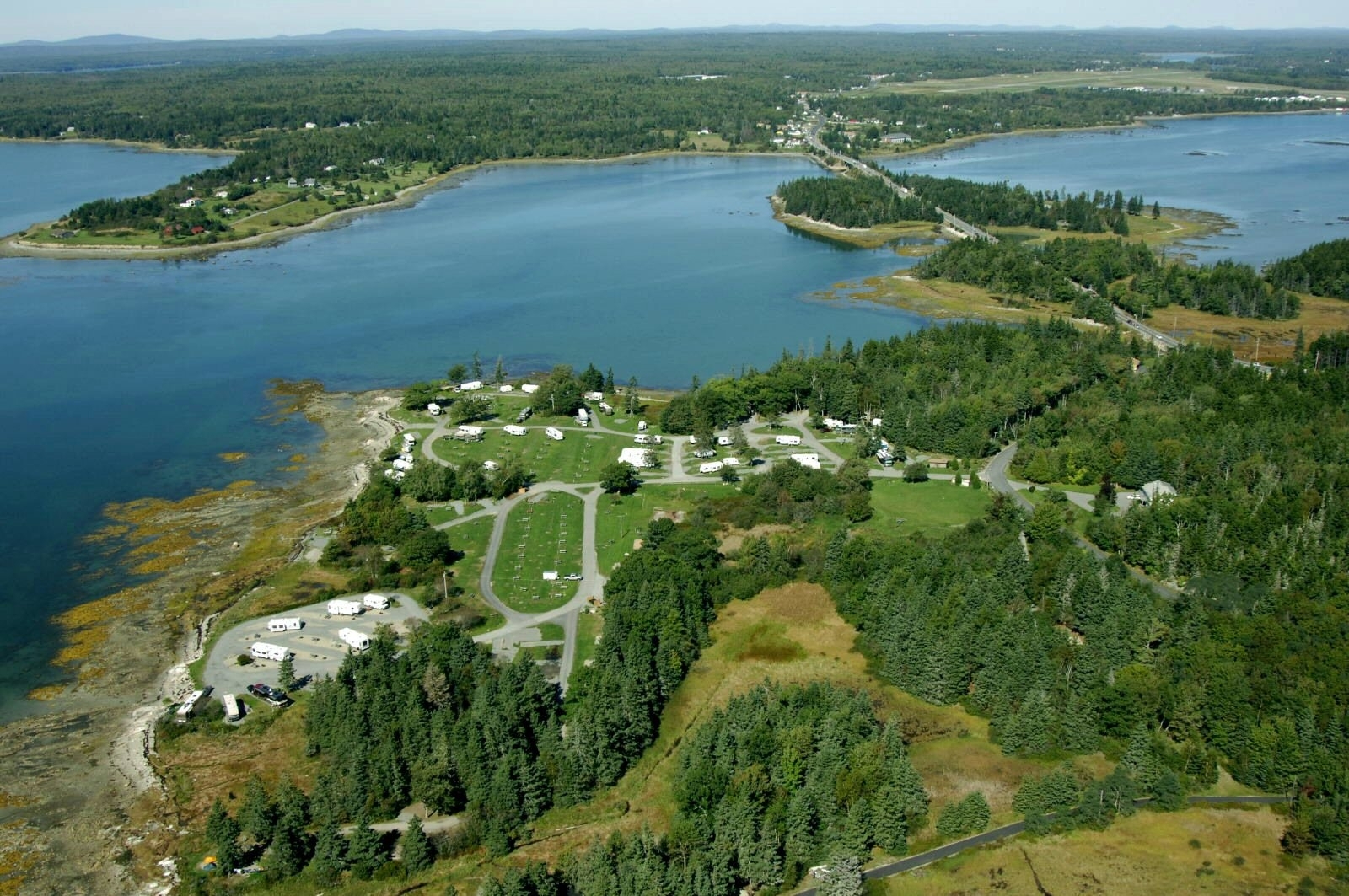 Bar Harbor / Oceanside KOA Holiday RV Campground in Bar Harbor, ME