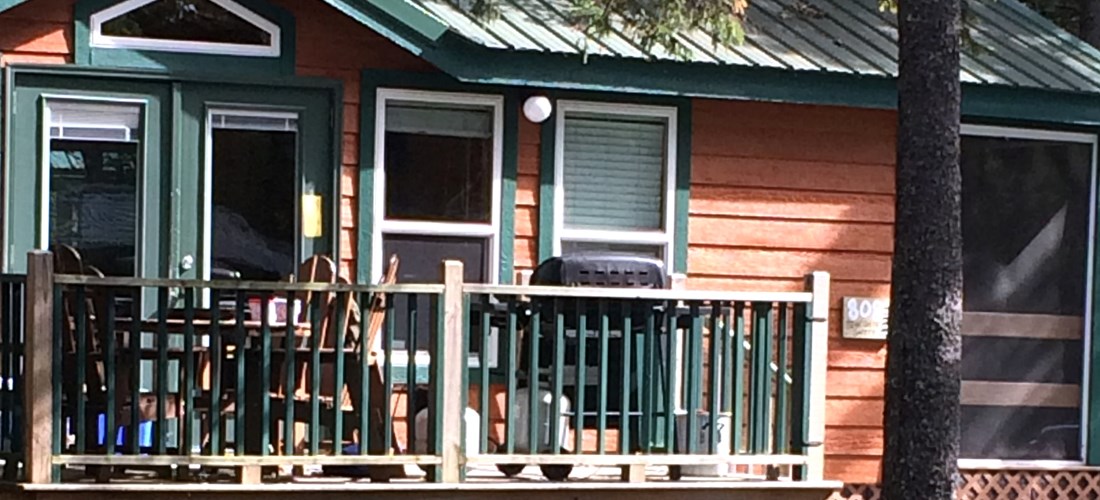 Porch with a great view!