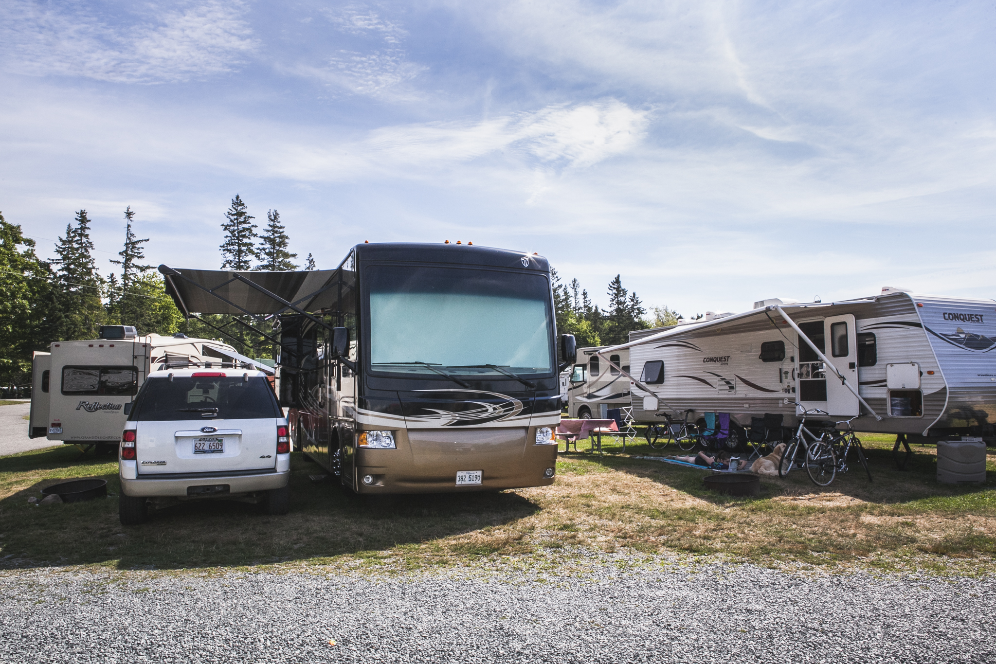 Bar Harbor, Maine RV Camping Sites Bar Harbor / Oceanside KOA Holiday