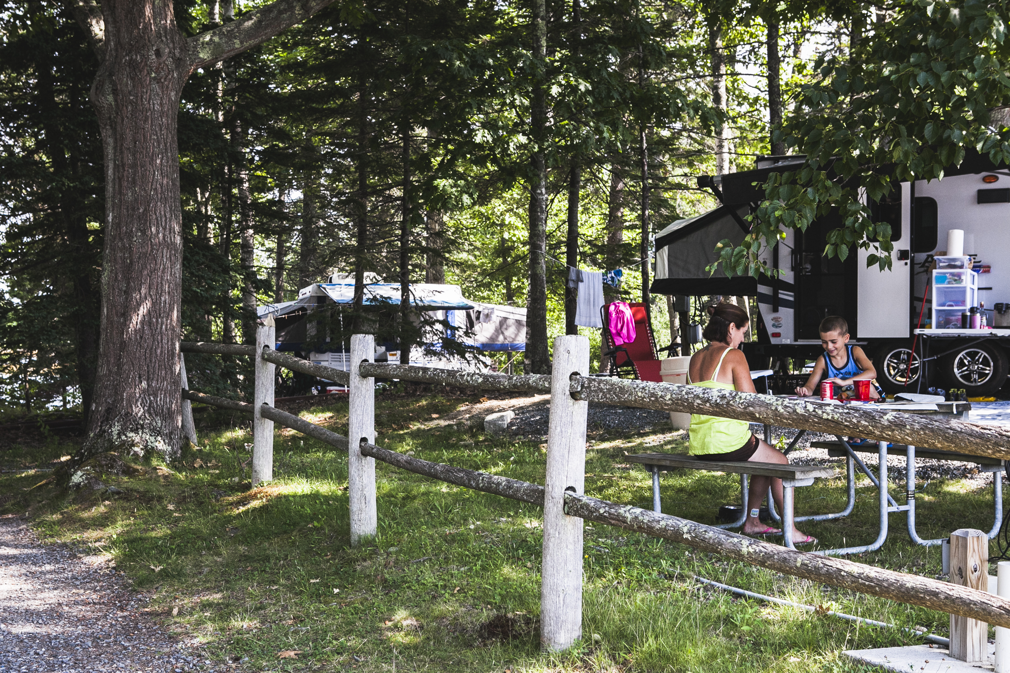 Bar Harbor, Maine RV Camping Sites Bar Harbor / Oceanside KOA Holiday