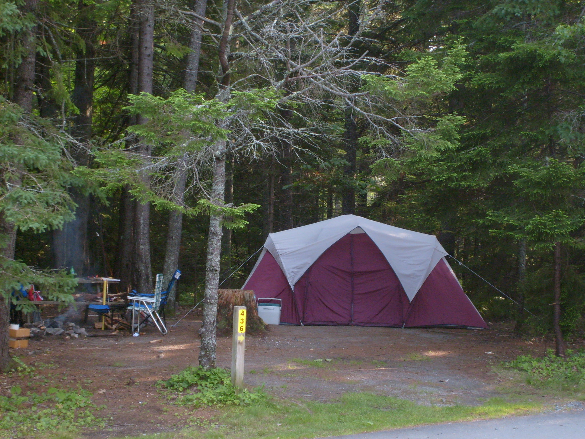 Bar Harbor, Maine Tent Camping Sites Bar Harbor / Oceanside KOA Holiday