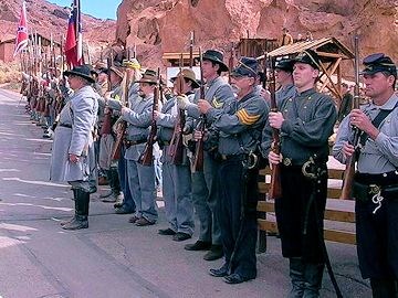 Civil War Reenactment Photo