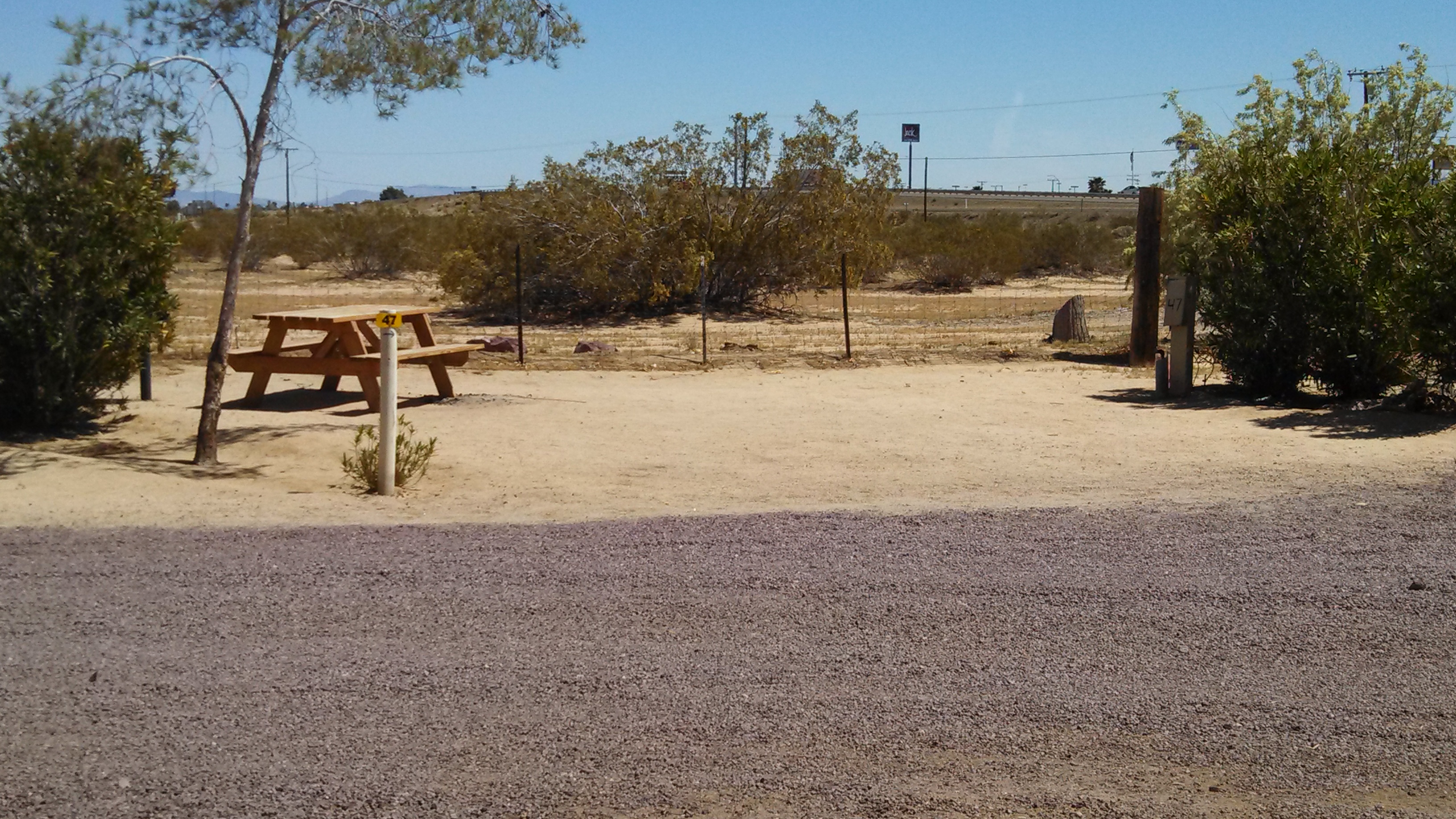 Yermo, California RV Camping Sites Barstow / Calico KOA Holiday