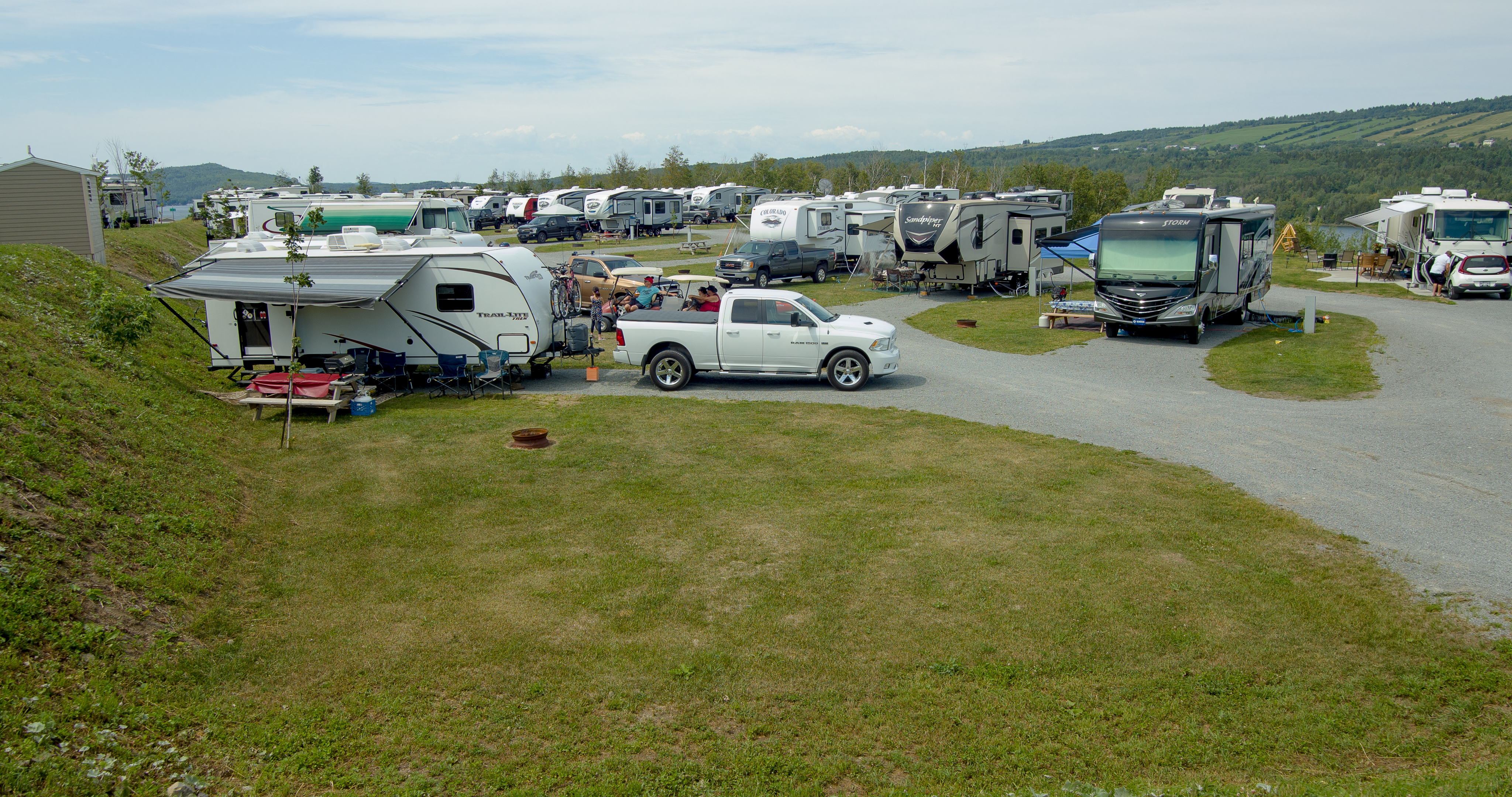 RV Camping Sites Bas SaintLaurent KOA Resort