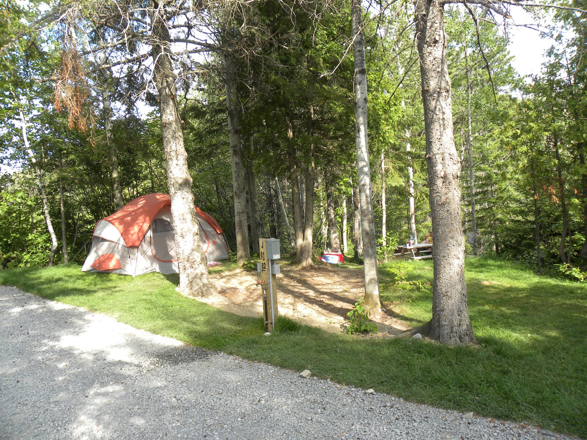 Tent Camping Sites Bas SaintLaurent KOA Resort