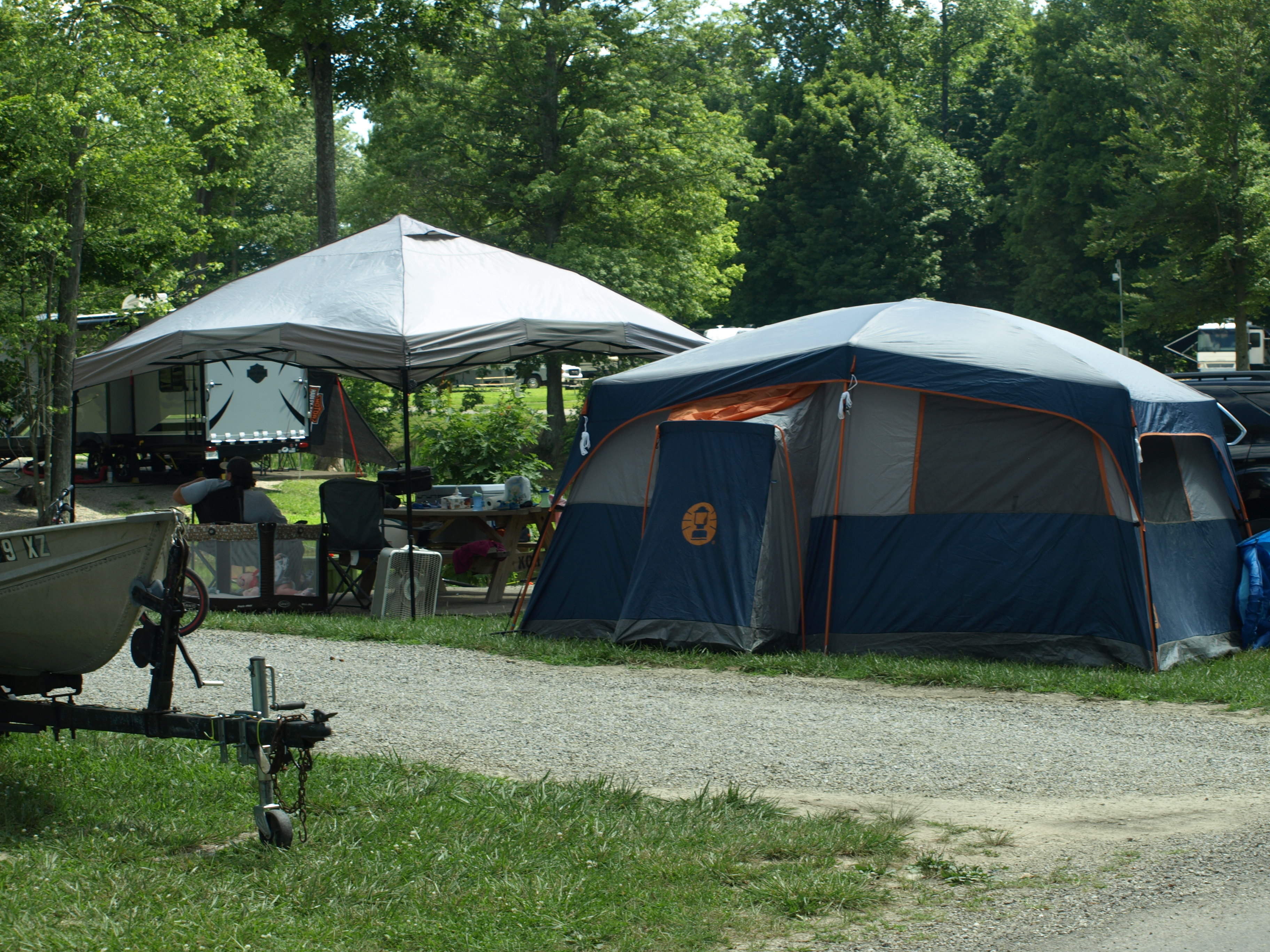 Tent Sites in Batesville, IN Tent Camping in Indiana KOA