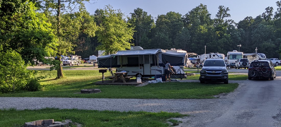 RV Camping in Batesville, Indiana | RV Campground IN | KOA
