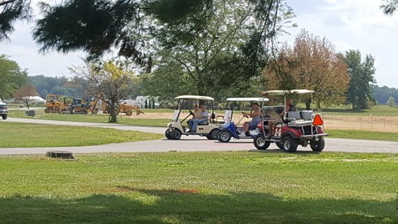 golf cart obstacle course