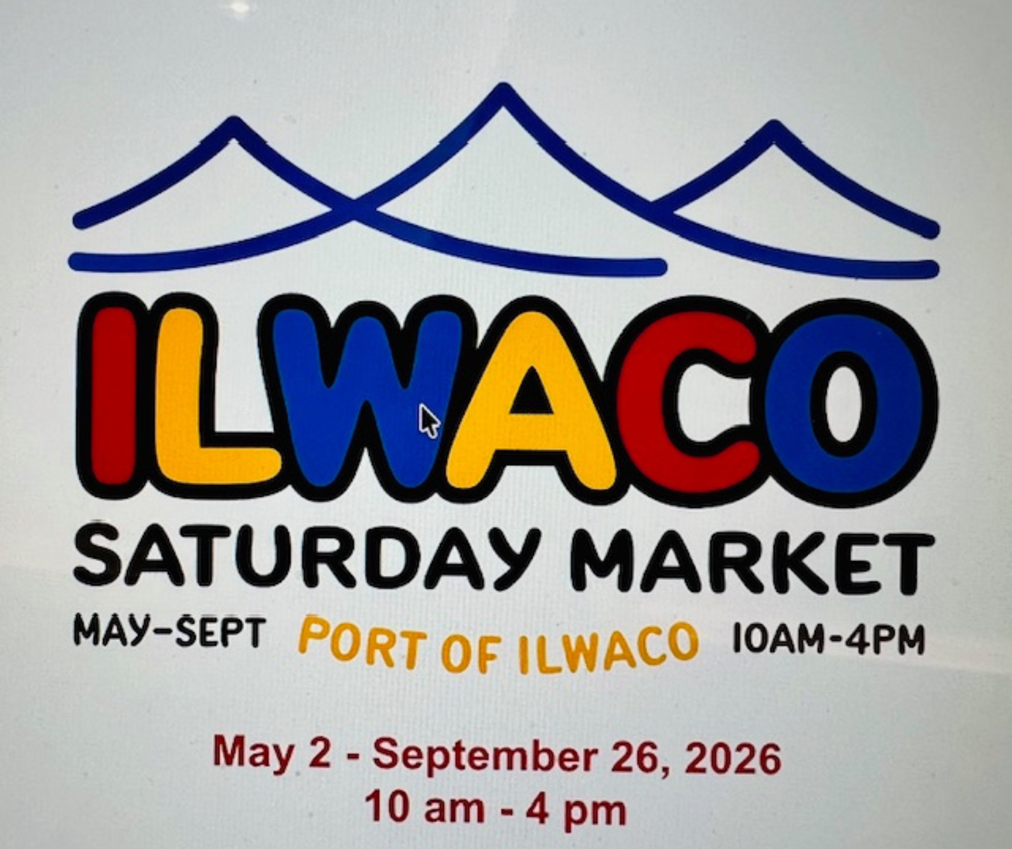 Ilwaco Saturday Market Photo