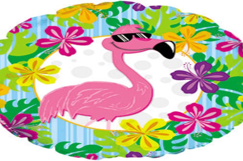 Flamingo Luau/Coastal Social Photo