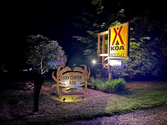 Welcome to the Bay Center / Willapa Bay KOA Holiday
