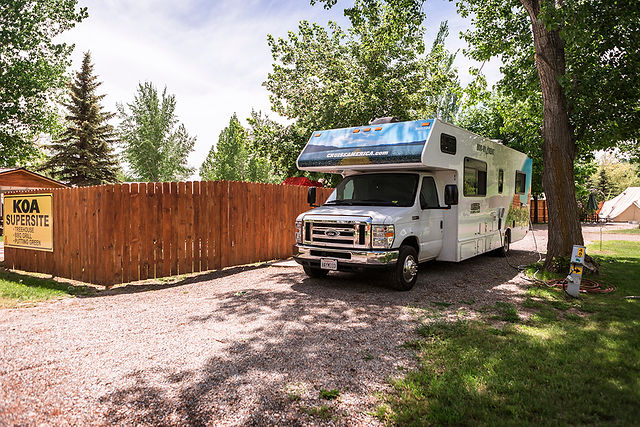 Garden City, Utah RV Camping Sites Bear Lake / Marina Side KOA Holiday