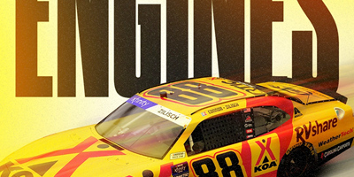 KOA Kickstarts the NASCAR Infinity x JR Motorsports Partner