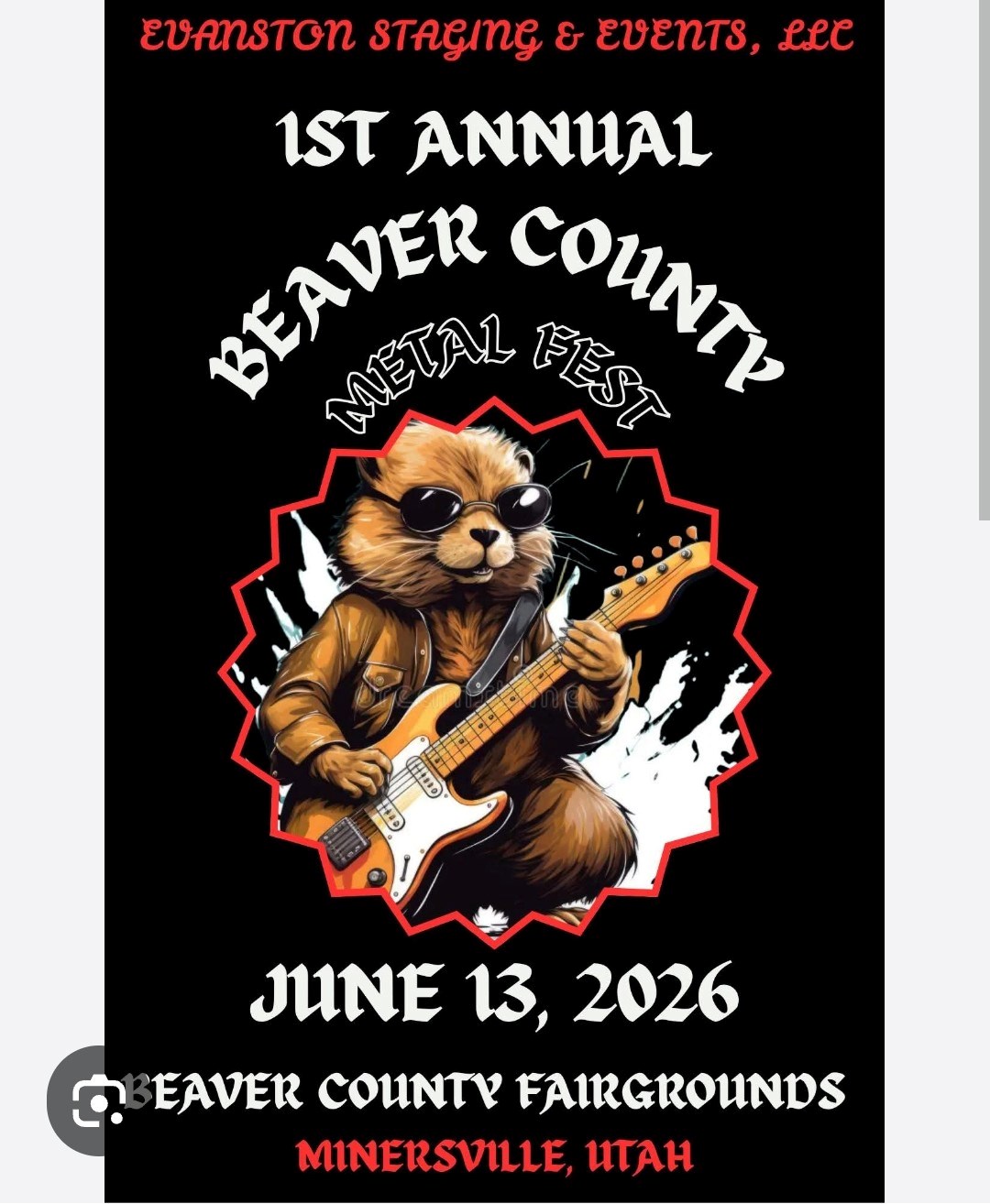 Beaver County 1st Annual Metal Fest Photo