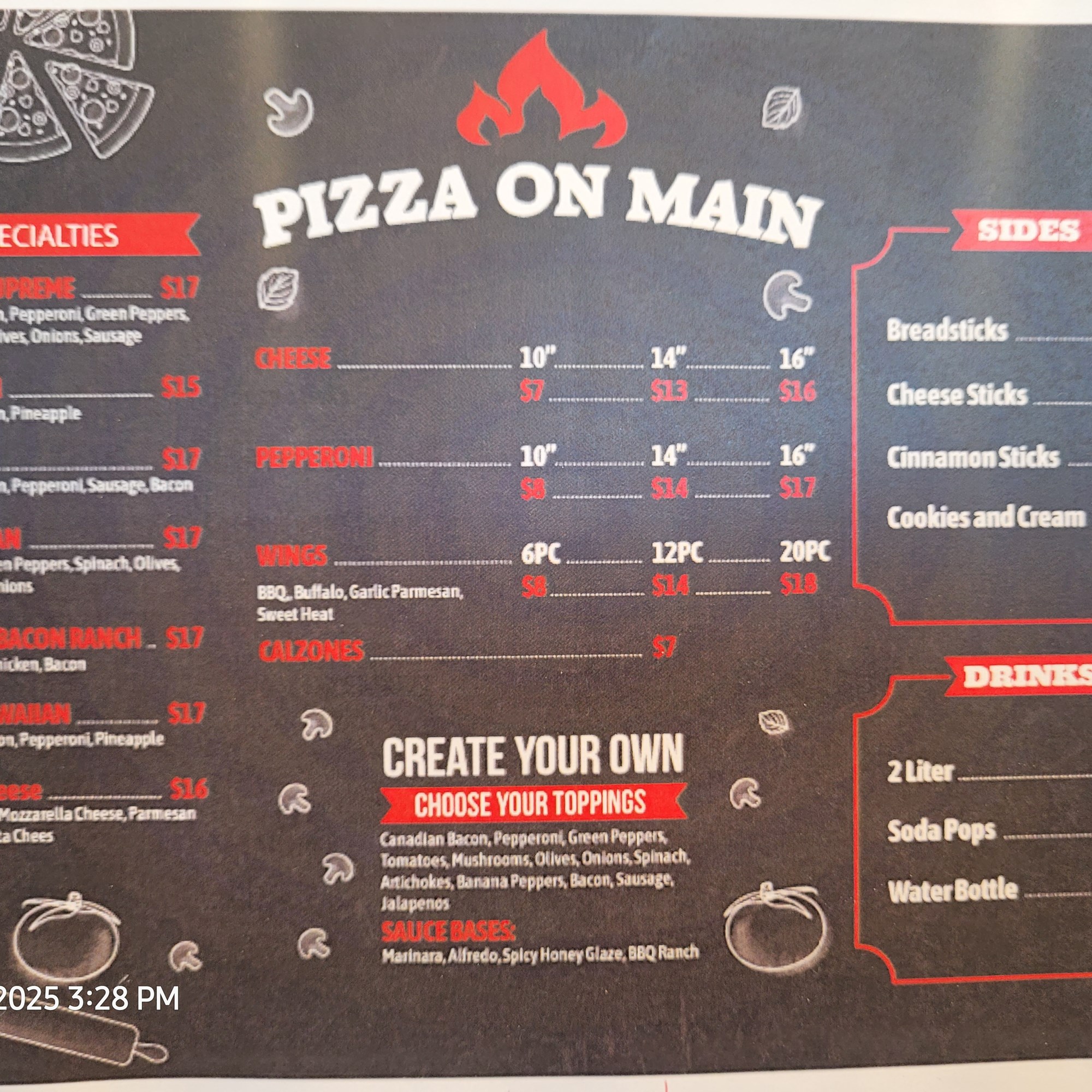 Pizza at KOA Photo
