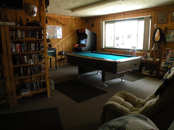 Game Room and Library