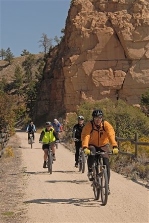 Biking in the Black Hills, SD