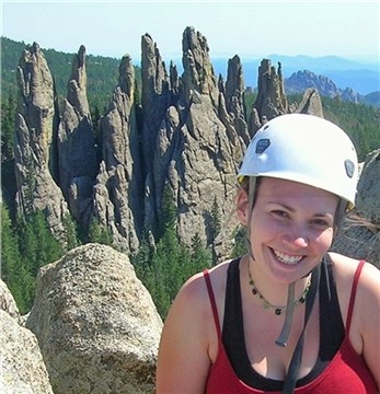 Rocks Climbing in Hill City, SD