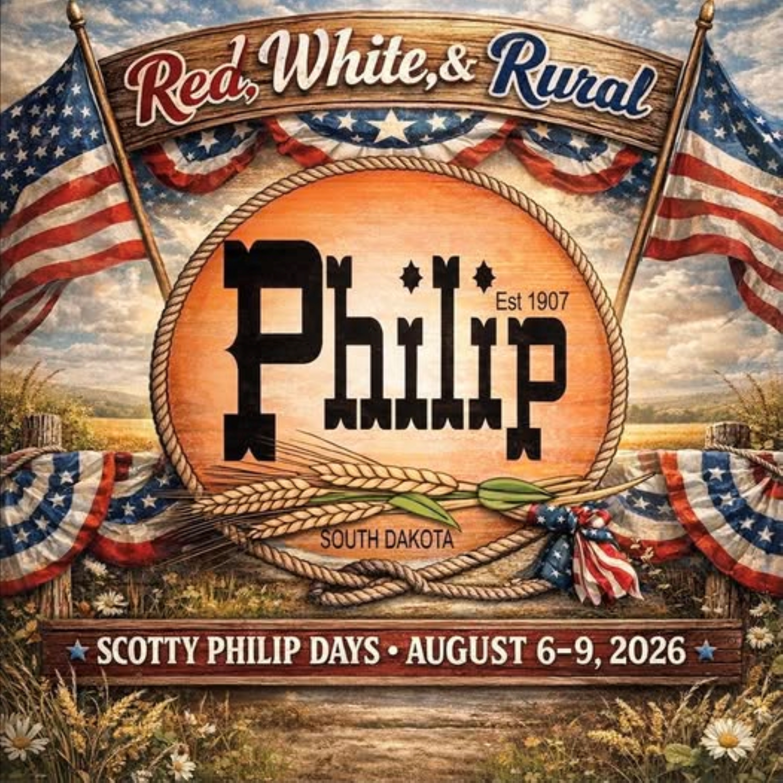 Scotty Philip Days - Red, White, & Rural Photo