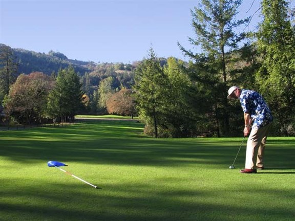 Golf at Benbow KOA