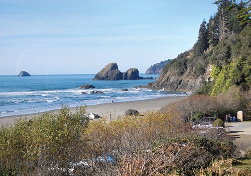 Clam and Moonstone Beaches