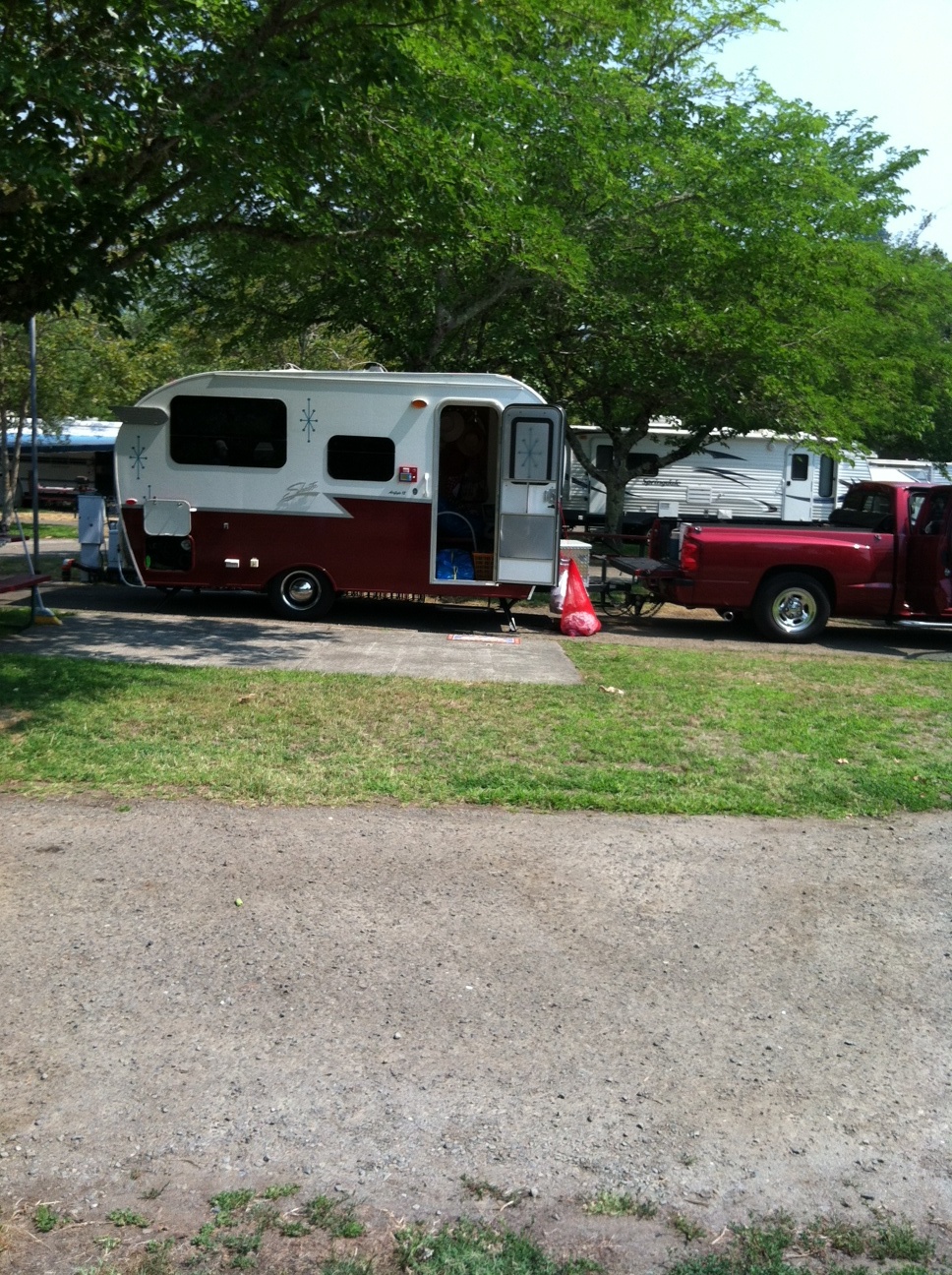 Garberville, California RV Camping Sites Benbow KOA Holiday