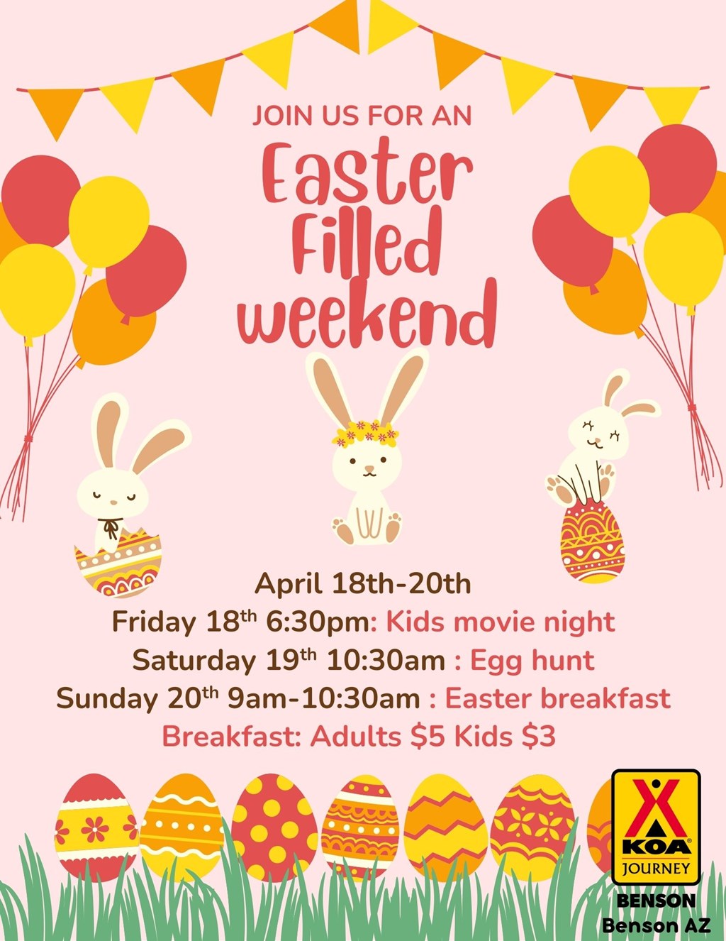 Join Us for a Fun-Filled Easter Weekend!