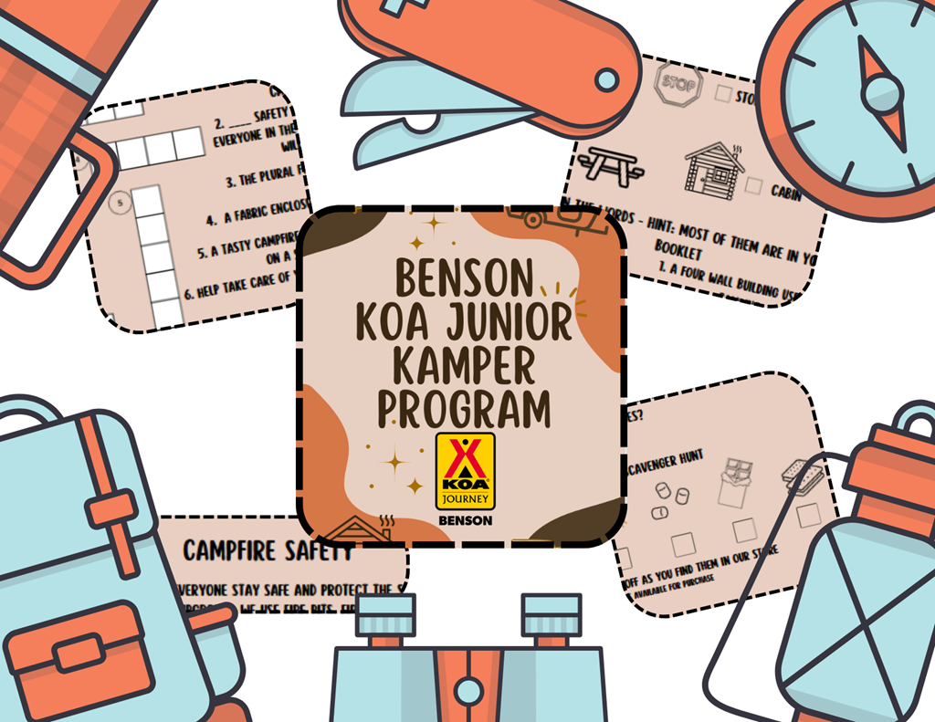 Want to Be an Official Benson KOA Junior Camper?