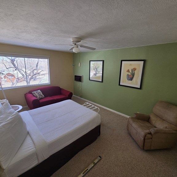 Benson KOA Loft bedroom 1 (full bed)