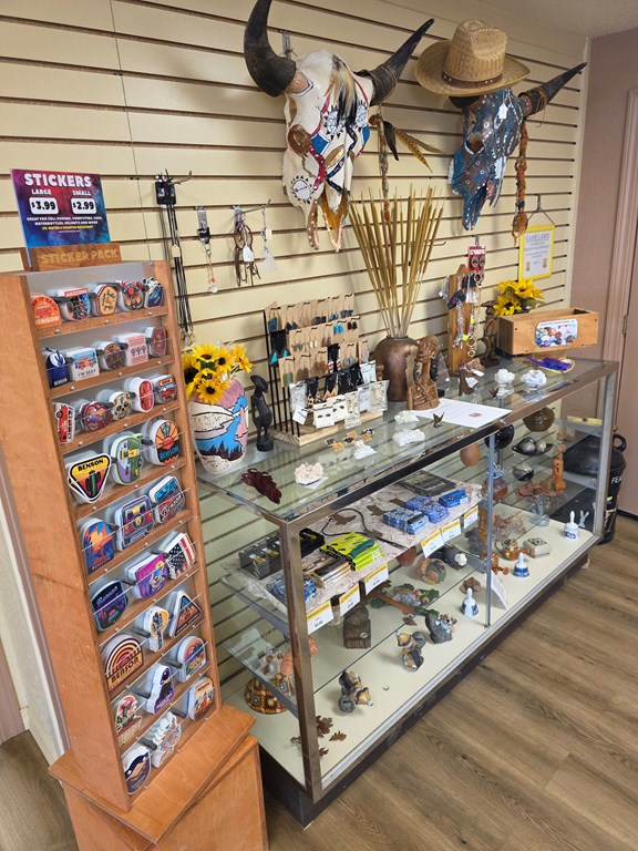 Benson KOA General store Stickers and Local Art Work