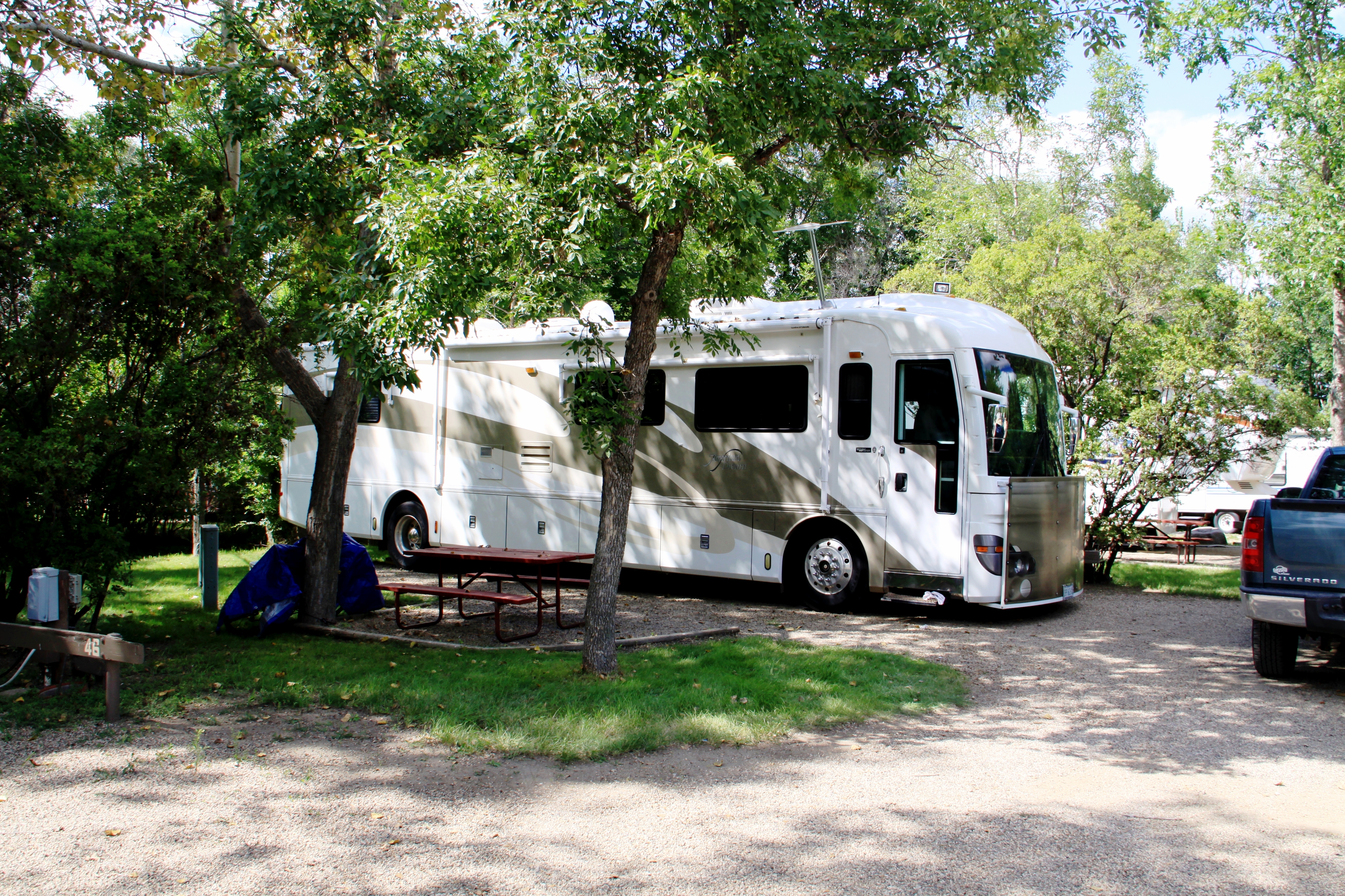 Bismarck, North Dakota RV Camping Sites Bismarck KOA Journey