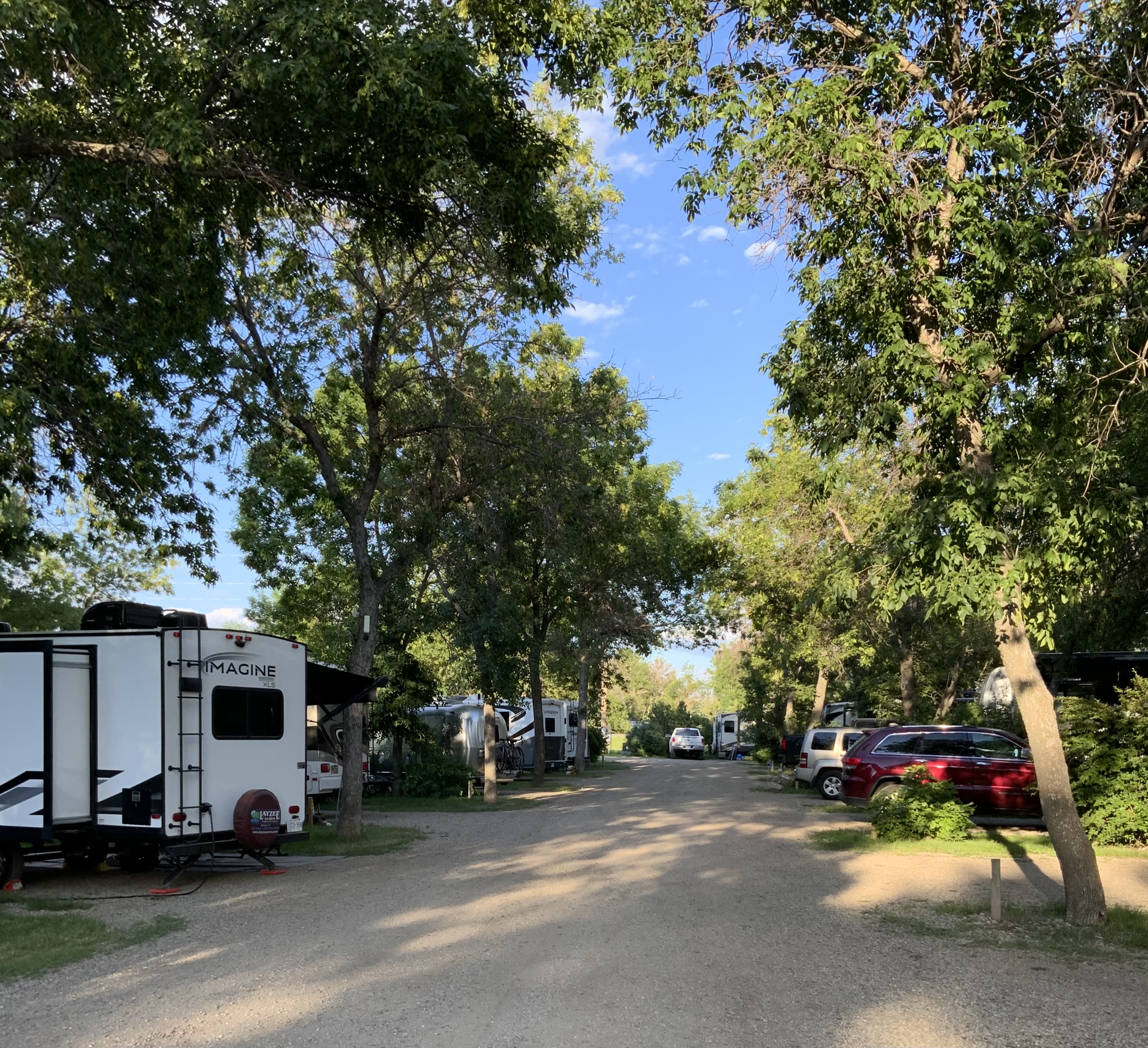 Bismarck, North Dakota RV Camping Sites Bismarck KOA Journey