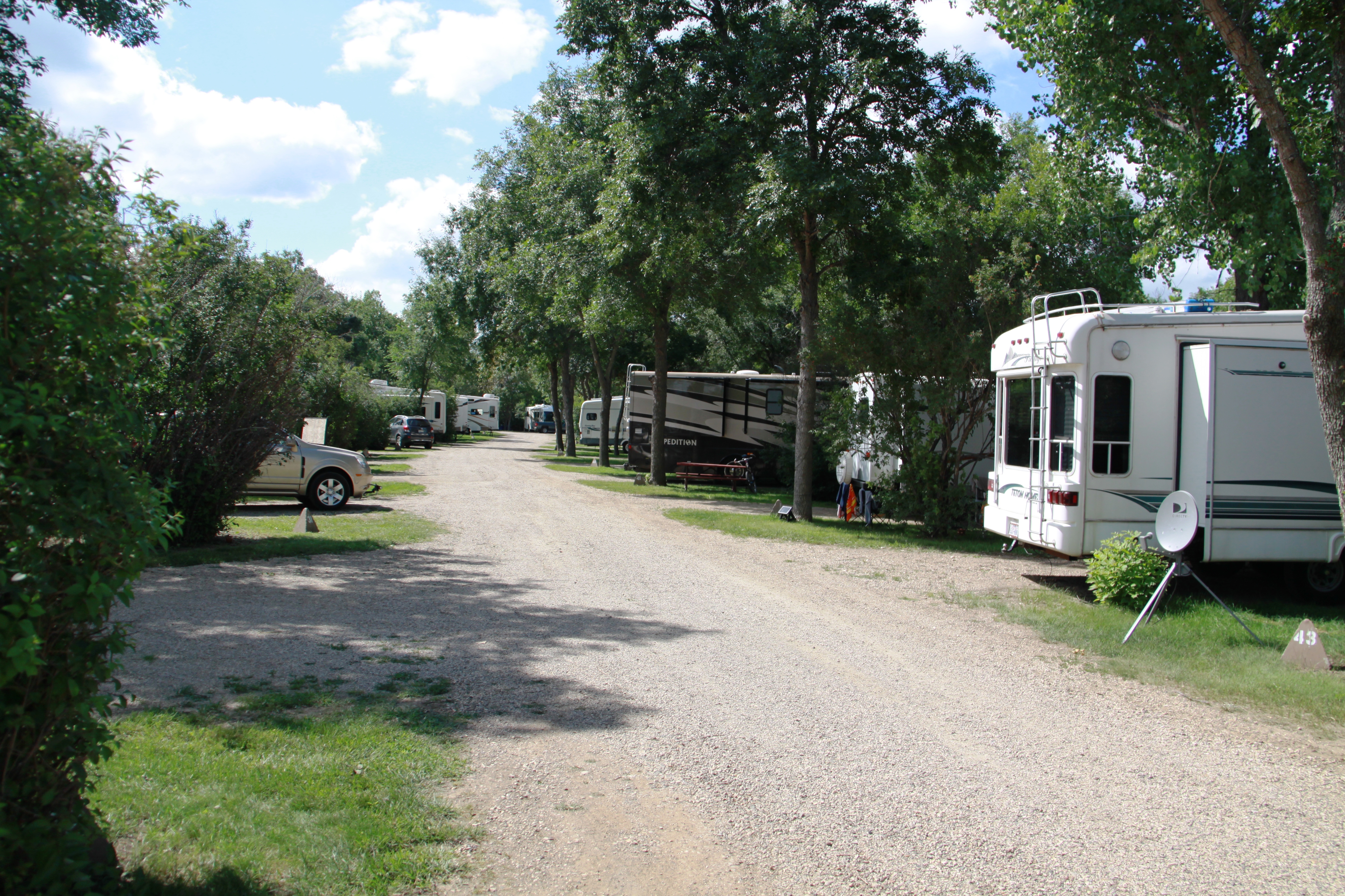 Bismarck, North Dakota RV Camping Sites Bismarck KOA Journey